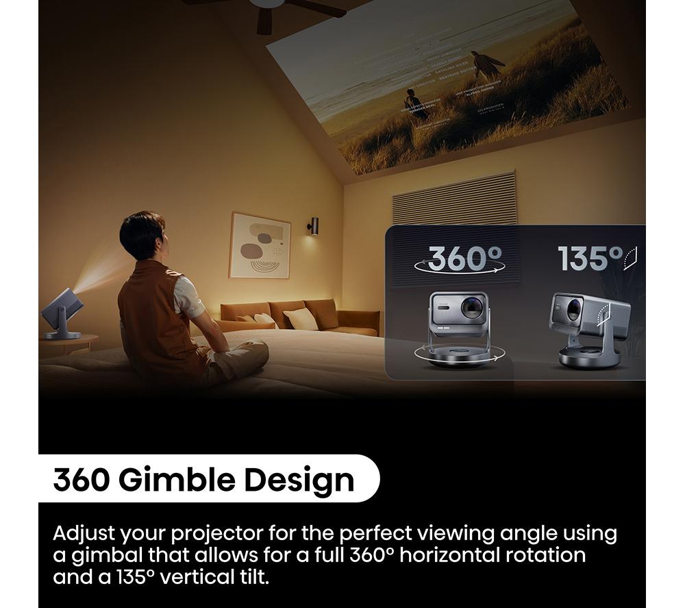 HISENSE C2TUK Ultra 4K Smart Mini Projector image number 4 of 18