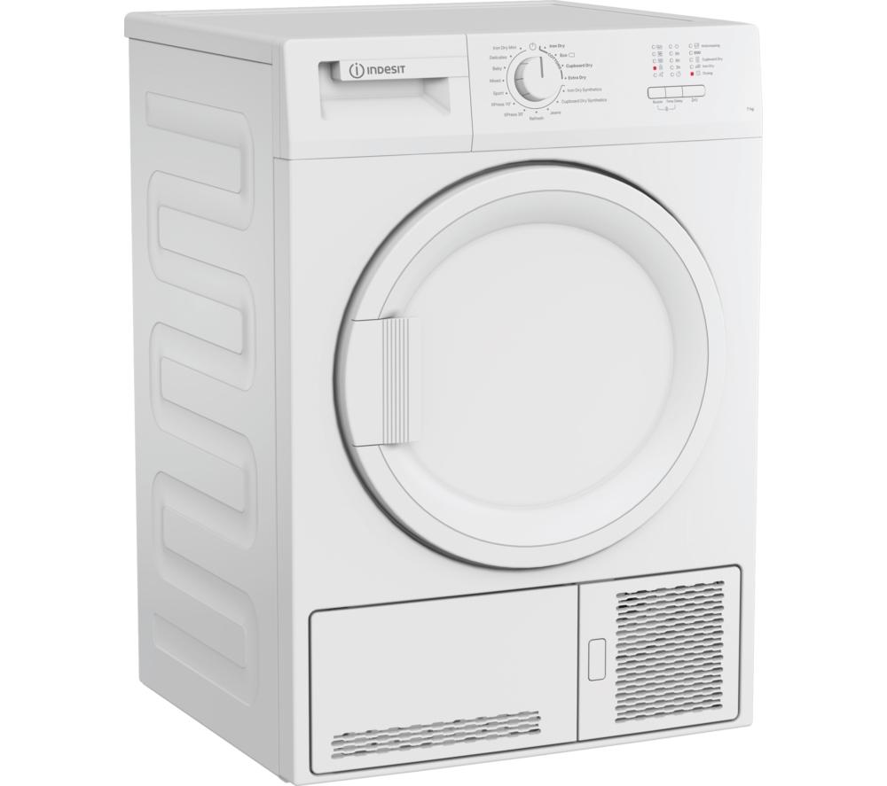 INDESIT C YD C82 WWGL UK 8 kg Condenser Tumble Dryer - White image number 2 of 8