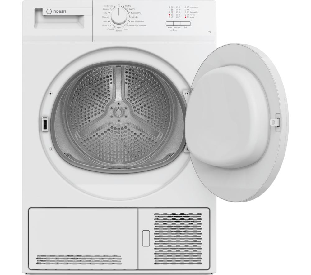 INDESIT C YD C82 WWGL UK 8 kg Condenser Tumble Dryer - White image number 3 of 8