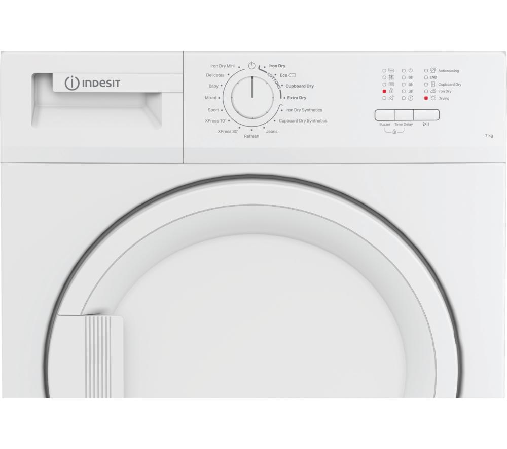 INDESIT C YD C82 WWGL UK 8 kg Condenser Tumble Dryer - White image number 4 of 8