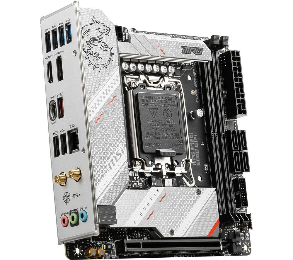 MSI MPG B760I EDGE WIFI LGA1700 Motherboard image number 4 of 4