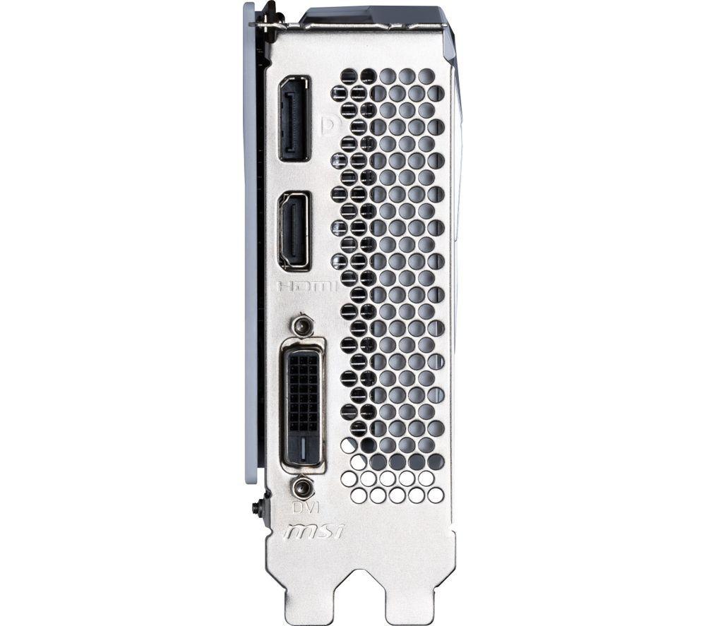 MSI GeForce RTX 3050 8 GB VENTUS 2X XS OC Graphics Card - White image number 4 of 5