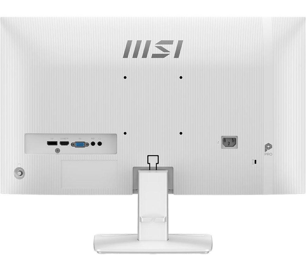 MSI PRO MP251W E2 Full HD 25" LED Monitor - White image number 9 of 13