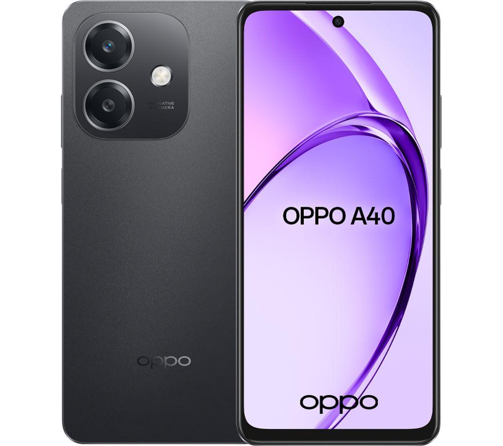 OPPO A40 - 128 GB, Sparkle Black