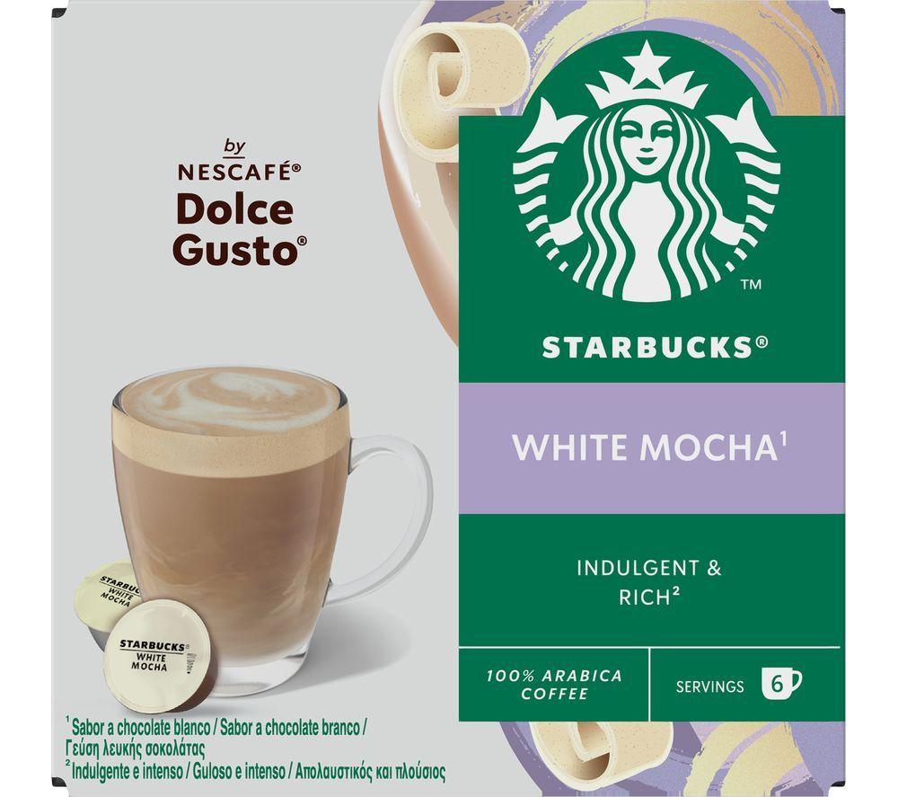 Starbucks Dolce Gusto White Mocha Pods - Pack Of 12