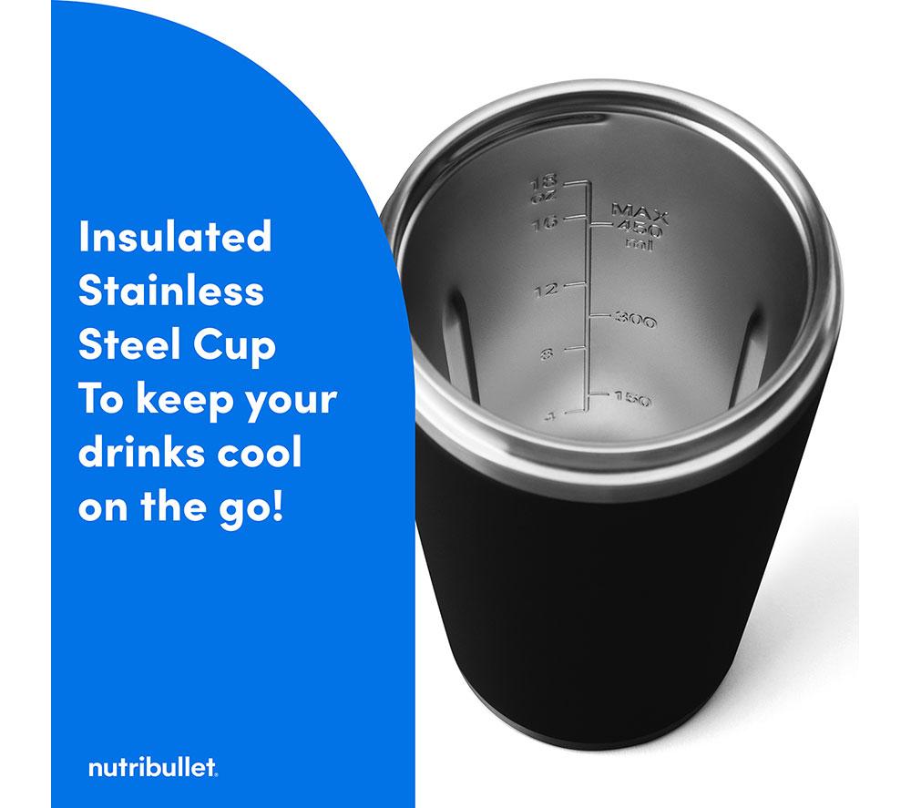 NUTRIBULLET Flip 02705 Portable Blender - Black image number 7 of 13