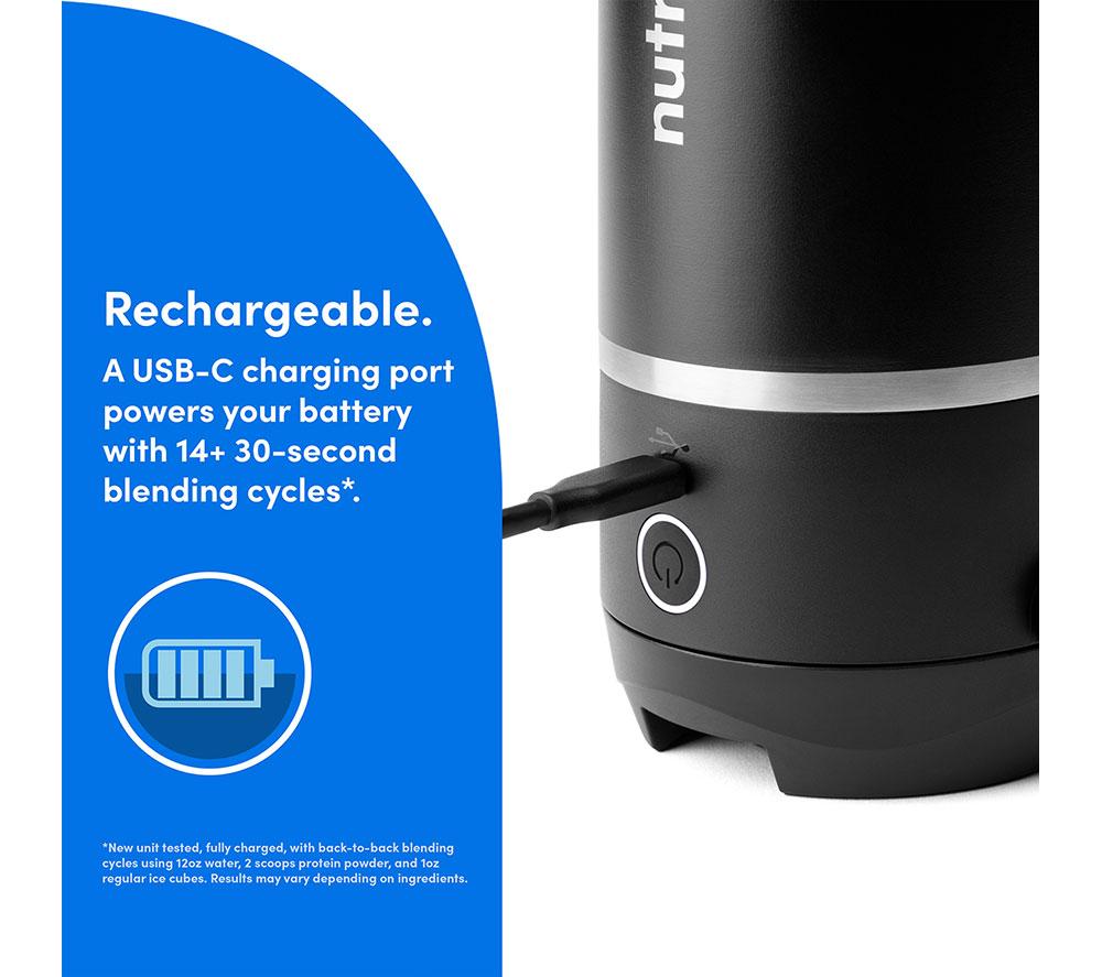 NUTRIBULLET Flip 02705 Portable Blender - Black image number 11 of 13