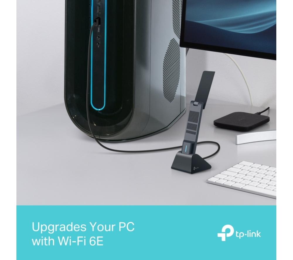 TP-LINK Archer TXE70UH USB Wireless Adapter - AXE 5400, Tri-band image number 3 of 9
