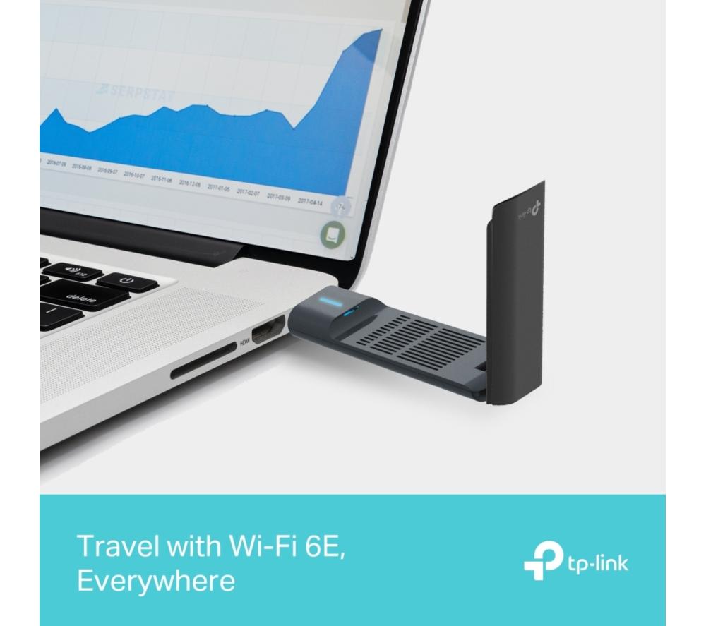 TP-LINK Archer TXE70UH USB Wireless Adapter - AXE 5400, Tri-band image number 4 of 9