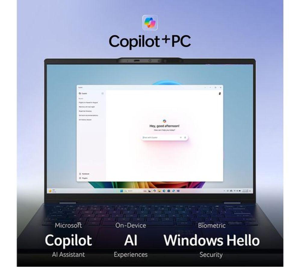 ACER Swift AI 14" Refurbished Laptop, Copilot+ PC - Intel&reg; Core&trade; Ultra 5, 512 GB SSD, Blue (Excellent Condition) image number 4 of 6