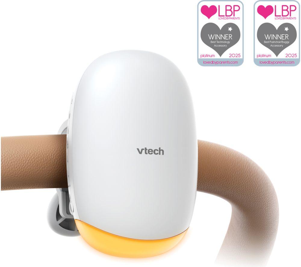 VTECH V-Hush Rocker BC8611 Sound & Motion Stroller Soother - White image number 11 of 11