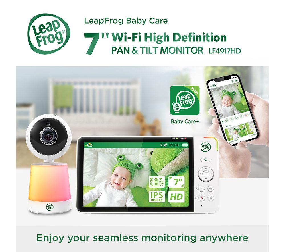 LEAPFROG LF4917HD 7" Smart Video Baby Monitor - White image number 5 of 15