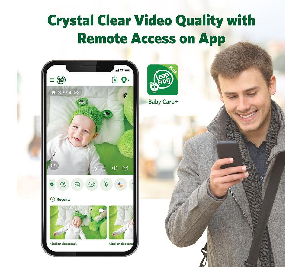 LEAPFROG LF4917HD 7" Smart Video Baby Monitor - White image number 7 of 15
