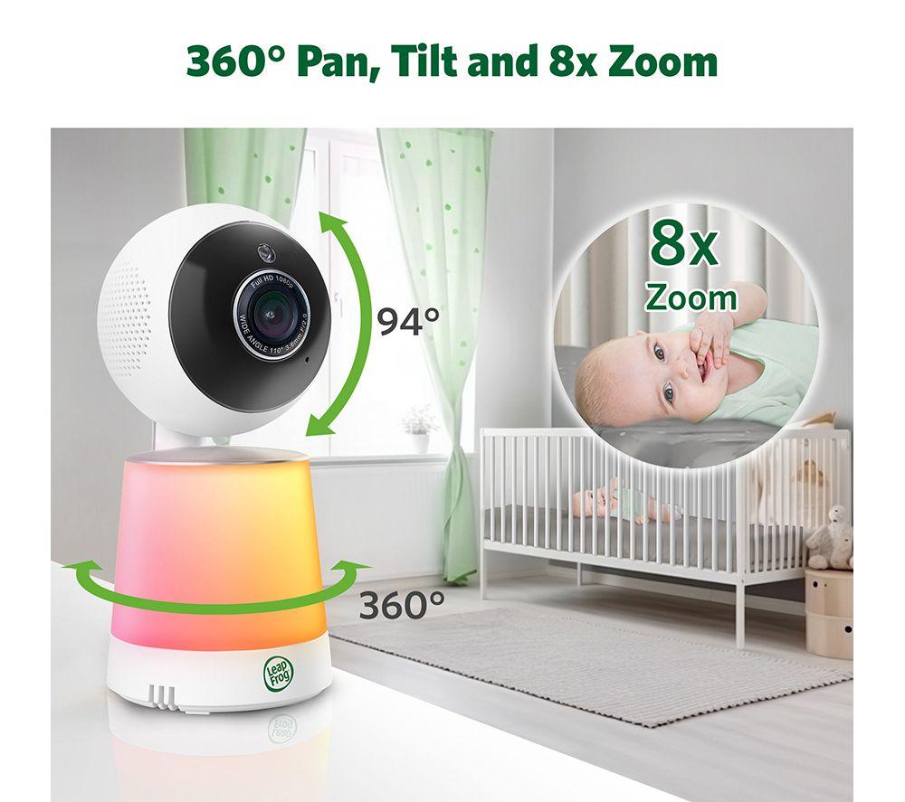 LEAPFROG LF4917HD 7" Smart Video Baby Monitor - White image number 8 of 15