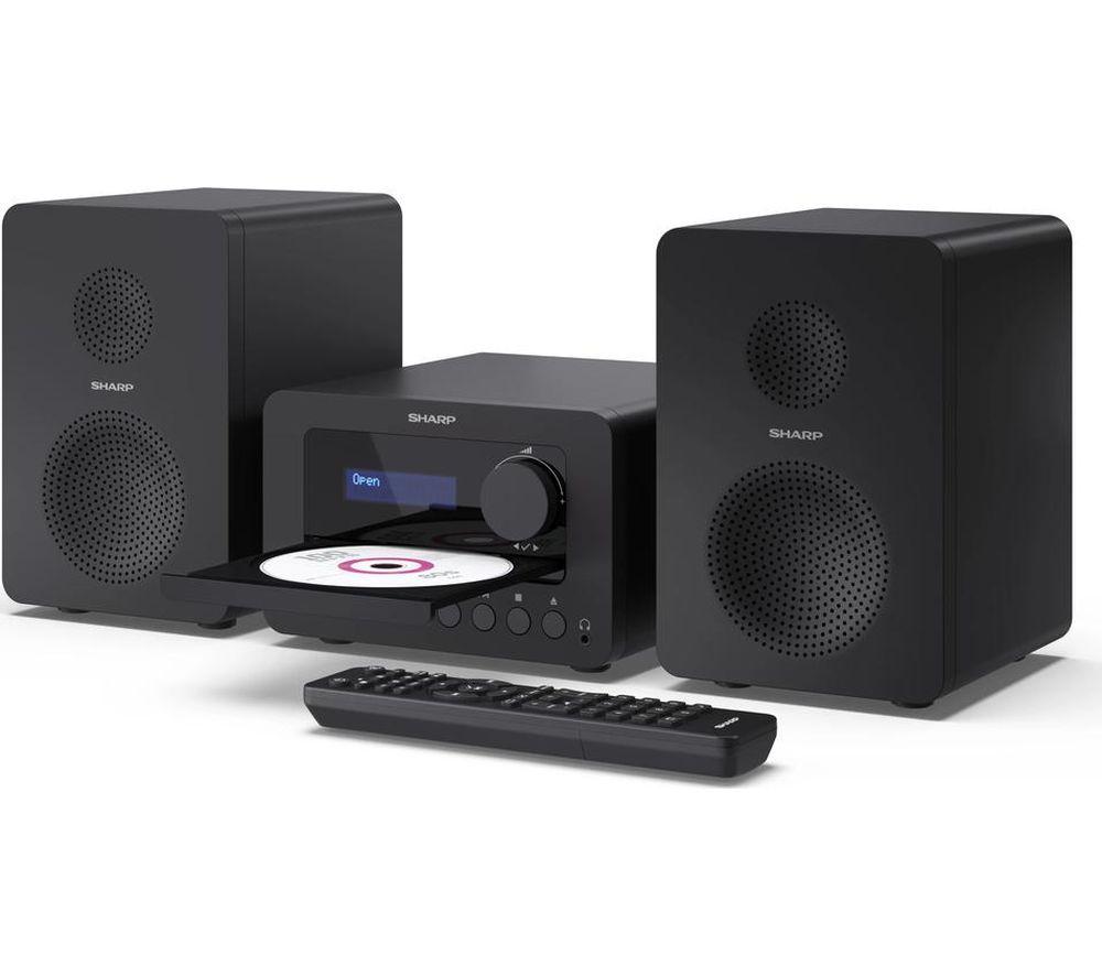 SHARP Tokyo XL-B514 Bluetooth Hi-Fi Micro System &ndash; Black image number 2 of 11
