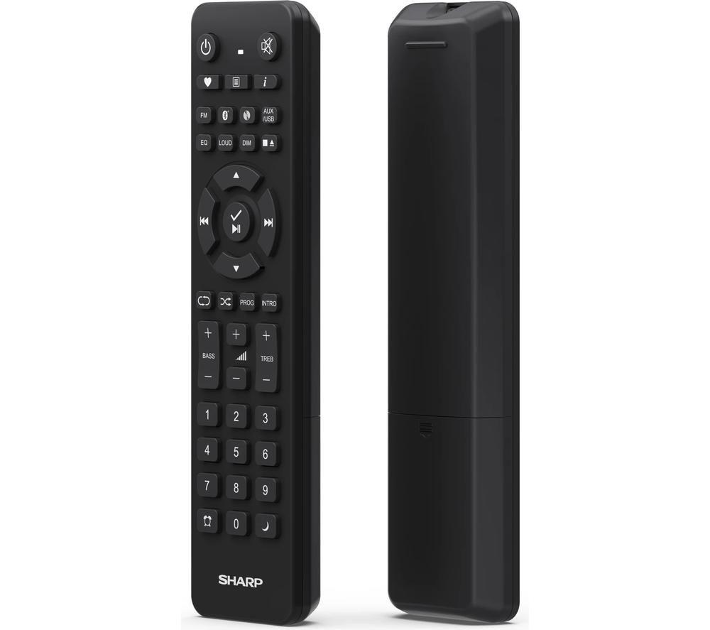 SHARP Tokyo XL-B514 Bluetooth Hi-Fi Micro System &ndash; Black image number 7 of 11