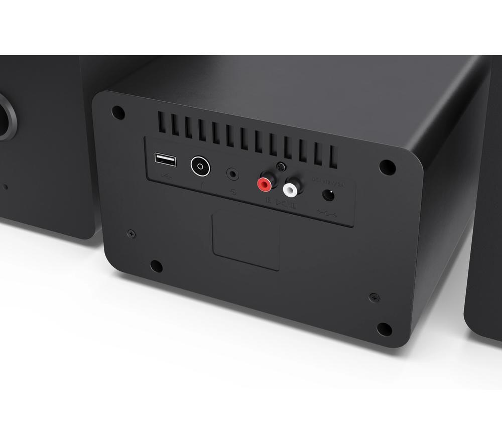SHARP Tokyo XL-B514 Bluetooth Hi-Fi Micro System &ndash; Black image number 10 of 11