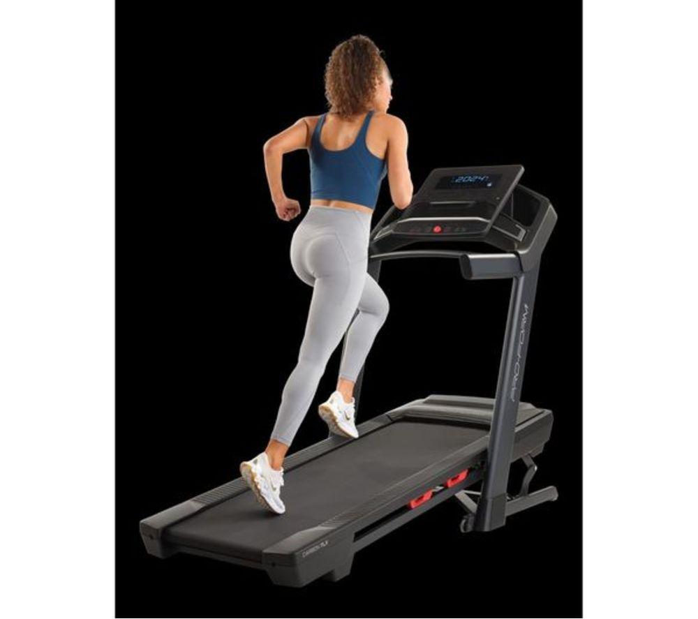 PROFORM Carbon TLX Folding Smart Bluetooth Treadmill - Black image number 2 of 4