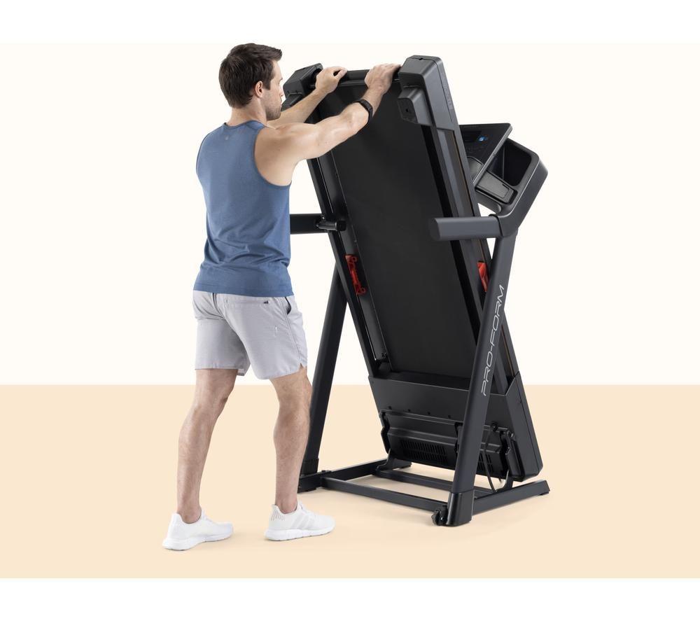 PROFORM Carbon TLS Folding Smart Bluetooth Treadmill - Black image number 4 of 4