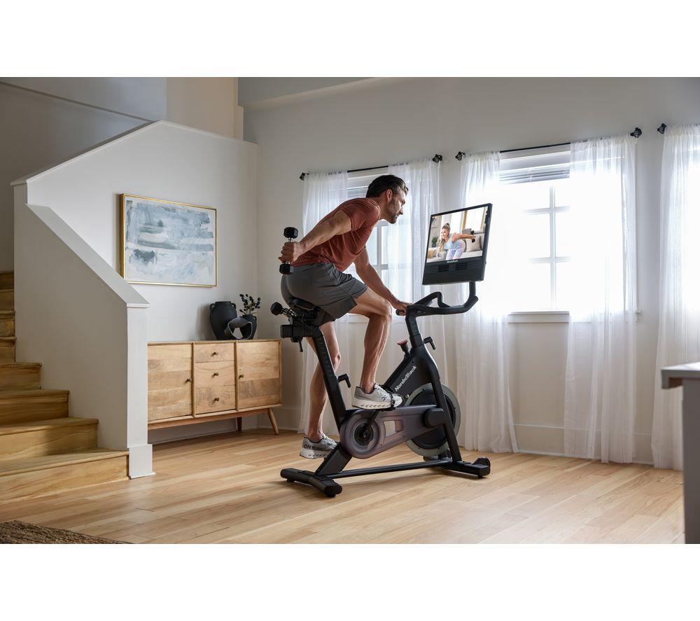 NORDICTRACK 24 Studio Smart WiFi Exercise Bike - Black image number 8 of 12