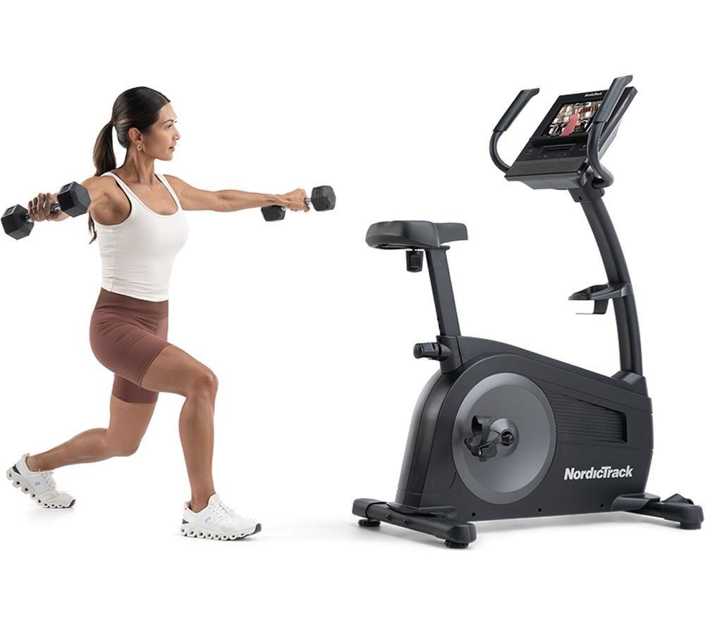 NORDICTRACK G LE Smart Bluetooth Upright Exercise Bike - Black image number 4 of 5
