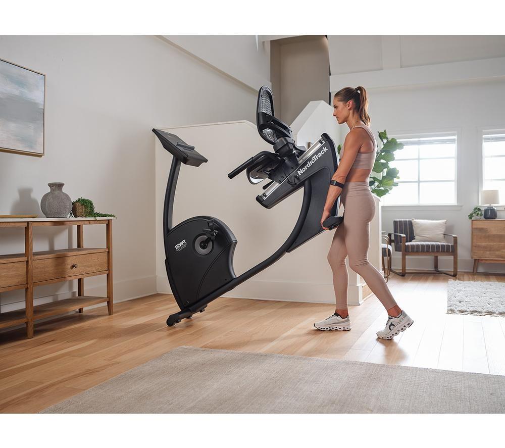 NORDICTRACK G LE Smart Bluetooth Recumbent Exercise Bike - Black image number 6 of 7