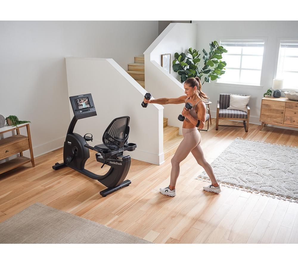 NORDICTRACK G LE Smart Bluetooth Recumbent Exercise Bike - Black image number 7 of 7