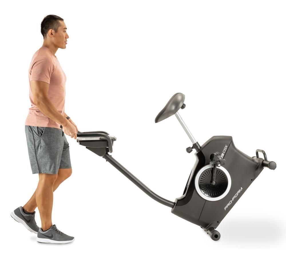 PROFORM 225 CSX Smart Bluetooth Exercise Bike - Black & Silver image number 2 of 4