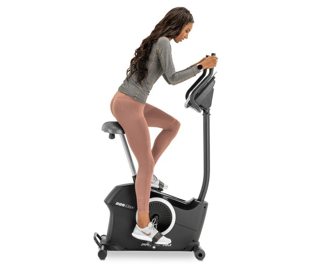 PROFORM 225 CSX Smart Bluetooth Exercise Bike - Black & Silver image number 3 of 4