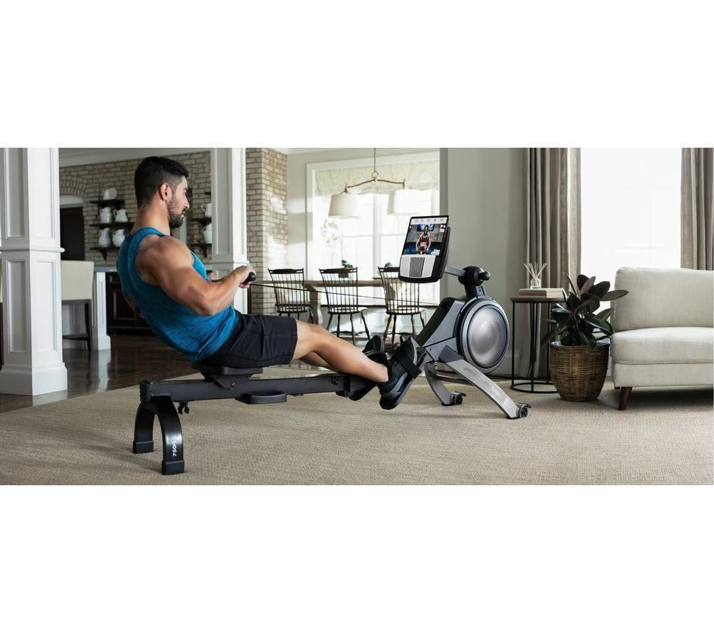 PROFORM 750R Folding Smart Bluetooth Rowing Machine - Black image number 4 of 12