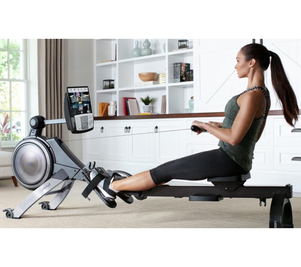 PROFORM 750R Folding Smart Bluetooth Rowing Machine - Black image number 9 of 12