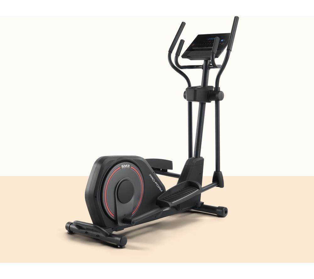 PROFORM Compact Sport Smart Bluetooth Elliptical Machine - Black image number 6 of 7