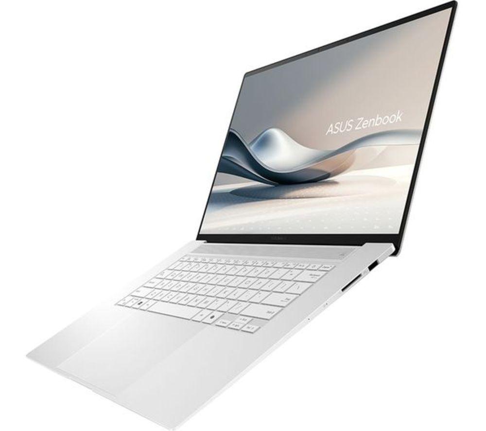 ASUS Zenbook S 16 OLED 16" Refurbished Laptop - AMD Ryzen AI 9, 1 TB SSD, White (Very Good Condition) image number 2 of 9