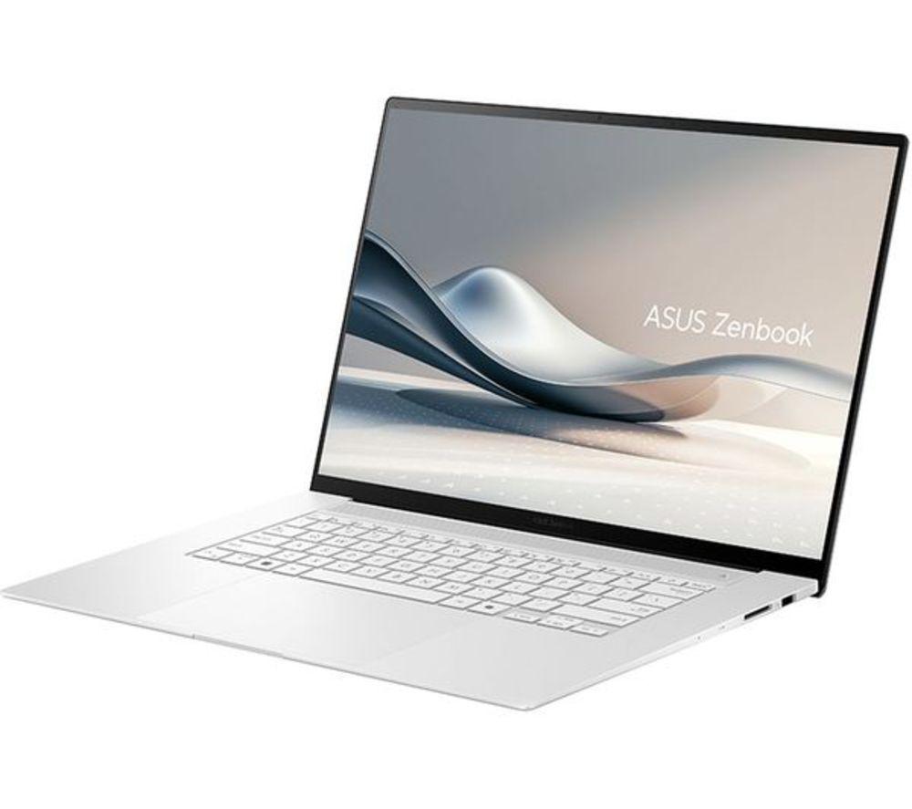 ASUS Zenbook S 16 OLED 16" Refurbished Laptop - AMD Ryzen AI 9, 1 TB SSD, White (Very Good Condition) image number 6 of 9