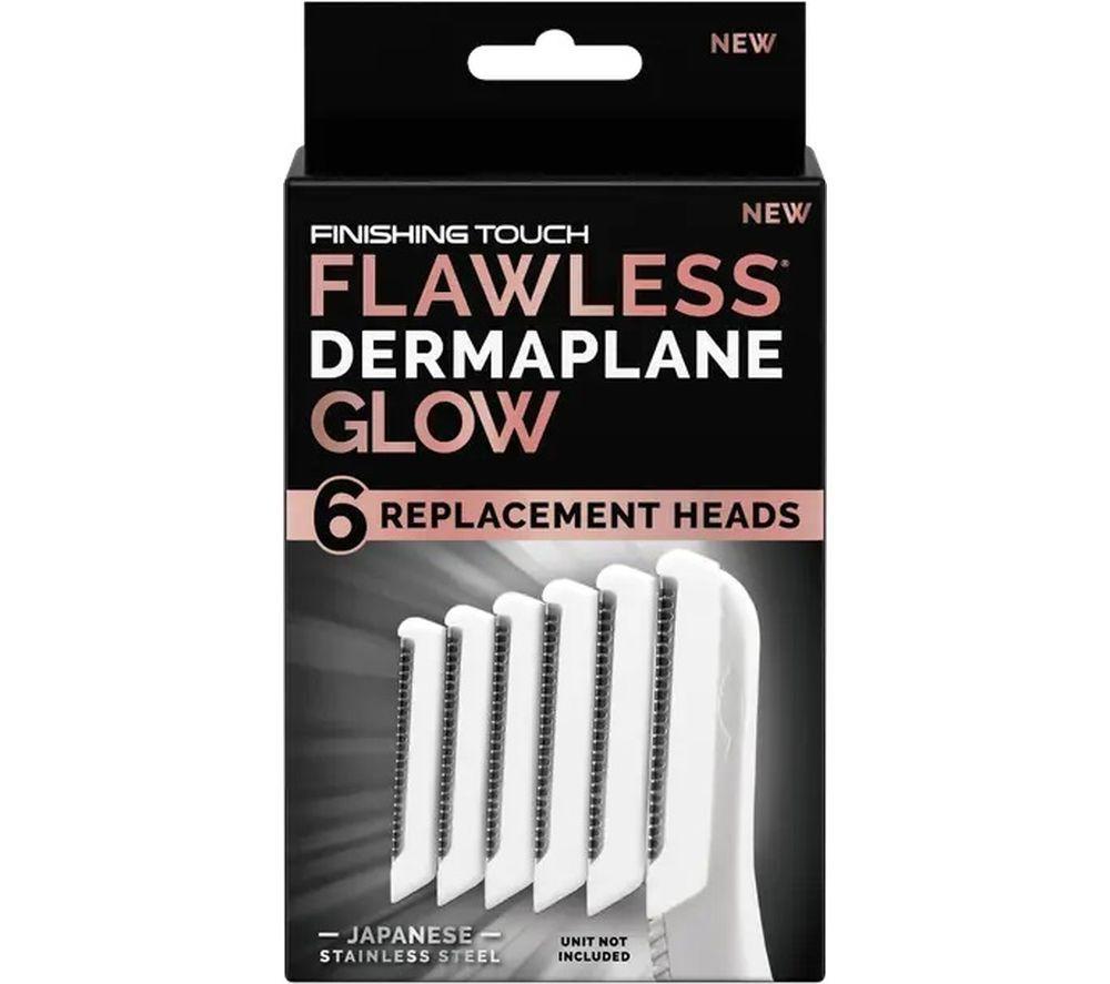 FLAWLESS FLA506767 Dermaplane Glow Replacement Heads - Pack of 6 image number 3 of 4