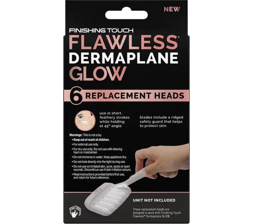 FLAWLESS FLA506767 Dermaplane Glow Replacement Heads - Pack of 6 image number 4 of 4