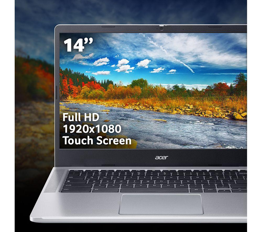 ACER 314 14" Chromebook - Intel&reg; N100, 128 GB eMMC, Silver image number 10 of 15