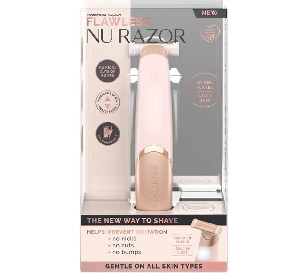 FLAWLESS Nu Razor FLA506768 Foil Lady Shaver - Gold image number 4 of 6