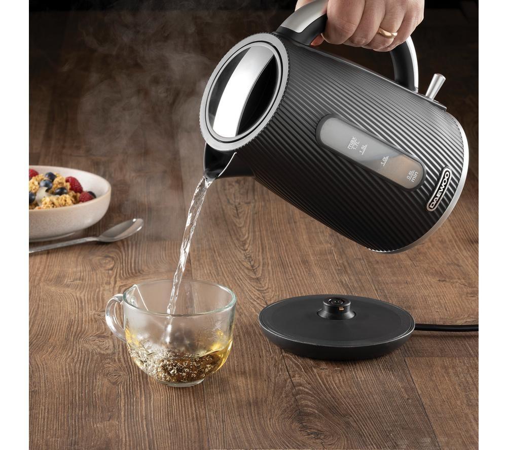 DAEWOO Cascade SDA2773GE Jug Kettle - Black image number 2 of 5