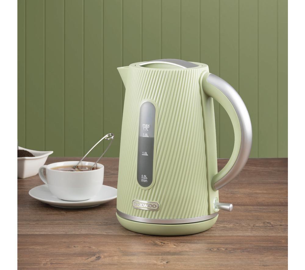 DAEWOO Cascade SDA2774GE Jug Kettle - Sage image number 4 of 5