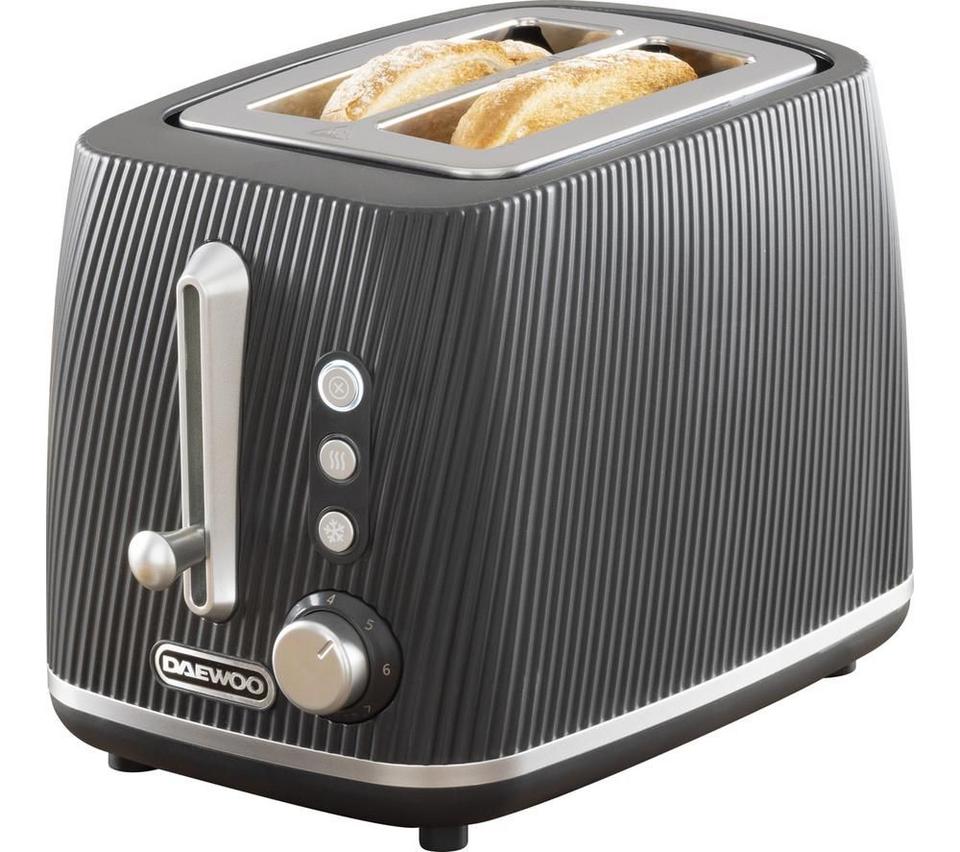 DAEWOO Cascade SDA2776GE 2-Slice Toaster - Black