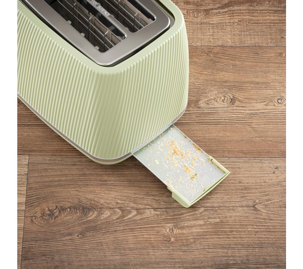 DAEWOO Cascade SDA2777GE 2-Slice Toaster - Sage image number 4 of 7