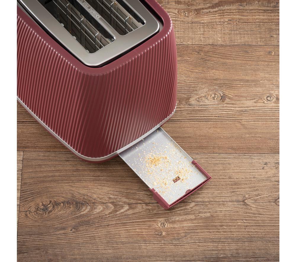 DAEWOO Cascade SDA2778GE 2-Slice Toaster - Ruby image number 4 of 6