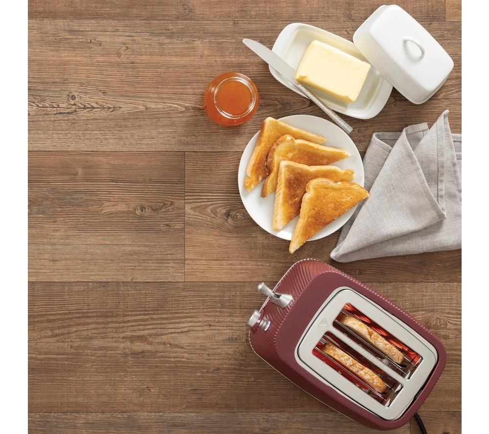 DAEWOO Cascade SDA2778GE 2-Slice Toaster - Ruby image number 5 of 6