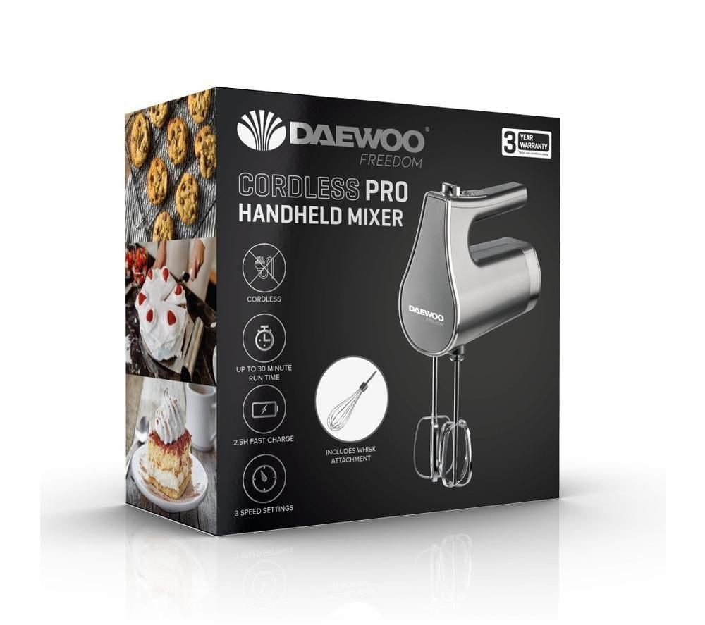 DAEWOO Freedom SDA2632GE Hand Mixer - Silver image number 8 of 8