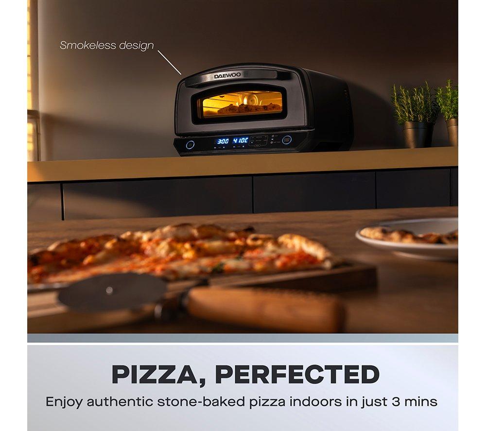 DAEWOO NapoliCasa SDA2763GE Pizza Oven - Black image number 3 of 7