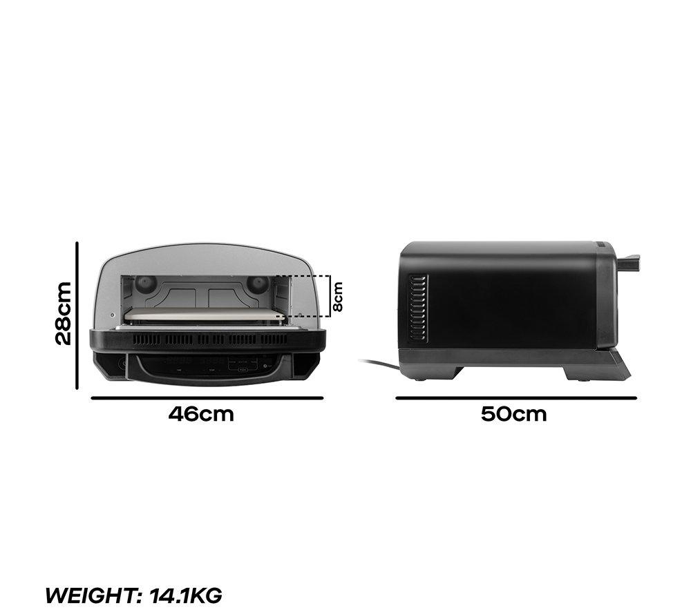 DAEWOO NapoliCasa SDA2763GE Pizza Oven - Black image number 7 of 7