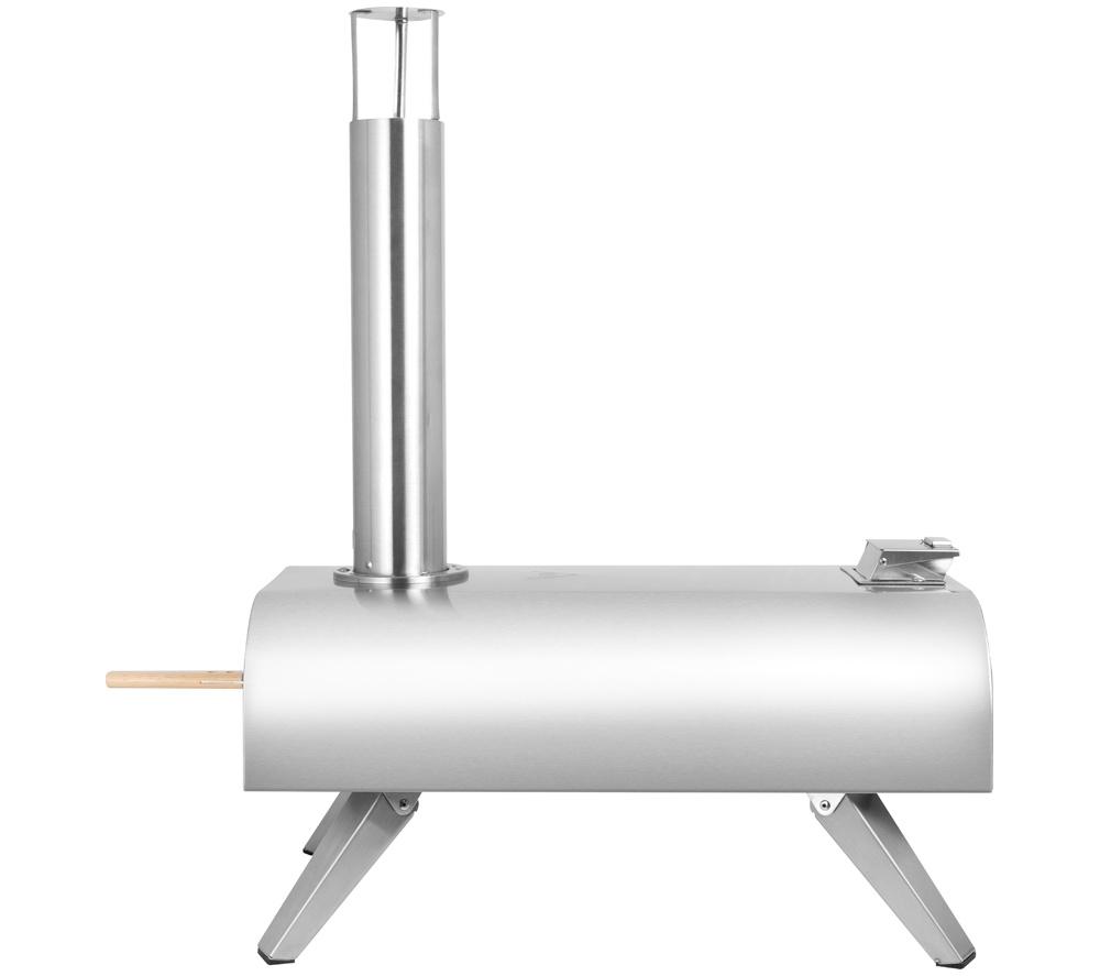 GEORGE FOREMAN GFWPPO1SSPC Wood Pellet Pizza Oven - Stainless Steel image number 10 of 18