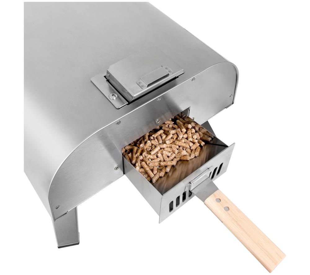 GEORGE FOREMAN GFWPPO1SSPC Wood Pellet Pizza Oven - Stainless Steel image number 12 of 18