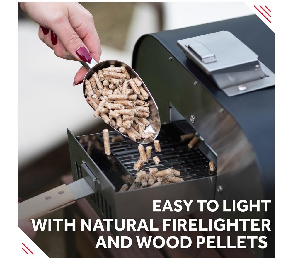 GEORGE FOREMAN GFWPPO1BPC Wood Pellet Pizza Oven - Black image number 6 of 17